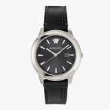 Versace V Urban Black Dial Black Leather Strap Watch for Men - VELQ00119 Authentic Buy Shop Now