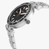 Versace Greca Sport Quartz Black Dial Silver Steel Strap Watch For Men - VEZ300321 Authentic Buy Shop Now
