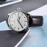 Mido Multifort Automatic Silver Dial Black Leather Strap Watch For Men - M005.430.16.031.80 Authentic Buy Shop Now