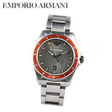 Emporio Armani Sigma Quartz Grey Dial Grey Steel Strap Watch For Men - AR11178 Authentic Buy Shop Now