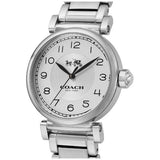 Coach Madison White Dial Silver Steel Strap Watch for Women - 14502394 Authentic Buy Shop Now