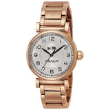 Coach Madison White Dial Rose Gold Steel Strap Watch for Women - 14502395 Authentic Buy Shop Now