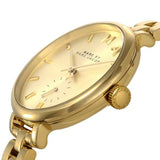 Marc Jacobs Sally Champagne Gold Dial Gold Steel Strap Watch for Women - MBM3363 Authentic Buy Shop Now