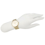 Coach Perry White Dial Gold Mesh Bracelet Watch for Women - 14503125 Authentic Buy Shop Now