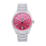 Tag Heuer Carrera Date Automatic 18K Pink Dial Silver Steel Strap Watch for Women - WBN2313.BA0001 Authentic Buy Shop Now