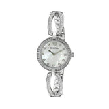 Bulova Crystal Collection Mother of Pearl Dial Silver Steel Strap Watch for Women - 96L223 Authentic Buy Shop Now