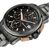 Maserati Successo Solar Black Dial Grey Steel Strap Watch For Men - R8873645001 Authentic Buy Shop Now