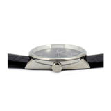 Calvin Klein Accent Black Dial Black Leather Strap Watch for Men - K2Y2X1C3 Authentic Buy Shop Now