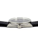 Calvin Klein Grey Dial Black Leather Strap Watch for Women - K2Y2Y1CU Authentic Buy Shop Now