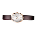 Calvin Klein Incentive White Dial Brown Leather Strap Watch for Women - K3P236G6 Authentic Buy Shop Now