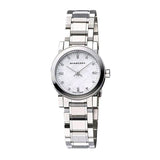 Burberry The City Diamonds Mother of Pearl Dial Silver Steel Strap Watch for Women - BU9224 Authentic Buy Shop Now