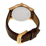 Tissot T Classic Carson Quartz White Dial Brown Leather Strap Watch for Men - T085.410.36.012.00 Authentic Buy Shop Now