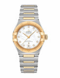 Omega Constellation Manhattan Mother of Pearl Dial Two Tone Steel Strap Watch for Women - 131.20.28.60.55.002 Authentic Buy Shop Now
