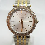 Michael Kors Darci Silver Dial Two Tone Stainless Steel Strap Watch for Women - MK3215 Authentic Buy Shop Now