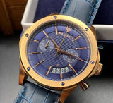Maserati Circuito Blue Dial Blue Leather Strap Watch For Men - R8871627002 Authentic Buy Shop Now