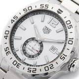Tag Heuer Formula 1 Calibre 6 Automatic White Dial Silver Steel Strap Watch for Men - WAZ2013.BA0842 Authentic Buy Shop Now