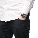 IWC Pilot's Watch Chronograph Black Dial Black Leather Strap Watch for Men - IW377709 Authentic Buy Shop Now