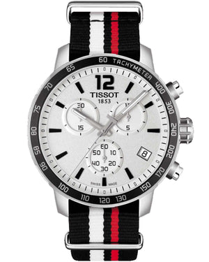 Tissot T Sport Quickster Chronograph NATO Watch For Men - T095.417.17.037.01 Authentic Buy Shop Now