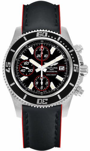 Breitling Superocean Chronograph II Black Dial 44mm Automatic Mens Watch - A1334102/BA81 Authentic Buy Shop Now