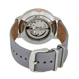 Fossil Vintage Muse Automatic Skeleton White Dial Grey Leather Strap Watch for Women - ME3131 Authentic Buy Shop Now
