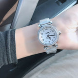 Coach Madison White Dial Silver Steel Strap Watch for Women - 14502396 Authentic Buy Shop Now