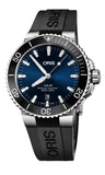Oris Aquis Date Blue Dial Black Rubber Strap Watch for Men - 0173377304152-0742464EB Authentic Buy Shop Now