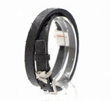 Gucci G-Frame Black Dial Black Leather Strap Watch For Women - YA128526 Authentic Buy Shop Now
