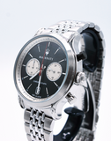 Maserati Legend Chronograph Black Dial Stainless Steel Watch For Men - R8873638001 Authentic Buy Shop Now