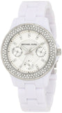 Michael Kors Runway White Ceramic Dial White Steel Strap Watch for Women - MK5161 Authentic Buy Shop Now