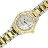 Tag Heuer Aquaracer Diamonds Mother of Pearl Dial Two Tone Steel Strap Watch for Women - WBD1421.BB0321 Authentic Buy Shop Now