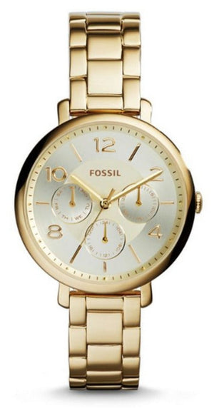 Fossil Jacqueline Rose Gold Dial Rose Gold Steel Strap Watch for Women - ES3667 Authentic Buy Shop Now