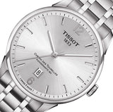 Tissot Chemin Des Tourelles Powermatic 80 Silver Dial Silver Steel Strap Watch For Men - T099.407.11.037.00 Authentic Buy Shop Now