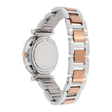 Fossil Carlie Silver Dial Two Tone Steel Strap Watch for Women - ES4342 Authentic Buy Shop Now