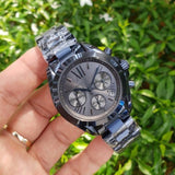 Michael Kors Bradshaw Blue Dial Blue Steel Strap Watch for Men - MK6248 Authentic Buy Shop Now