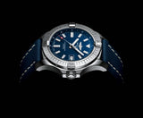 Breitling Avenger Automatic 43mm Blue Dial Blue Nylon Strap Watch for Men - A17318101C1X2 Authentic Buy Shop Now