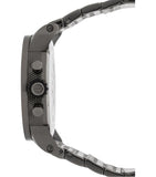 Diesel Little Daddy Dual Time Chronograph Grey Dial Stainless Steel Strap Watch For Men - DZ7263 Authentic Buy Shop Now