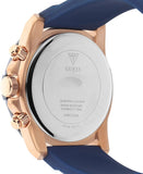 Guess Commander Blue Dial Blue Rubber Strap Watch for Men - GW0211G4 Authentic Buy Shop Now