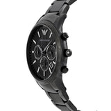 Emporio Armani Classic Chronograph Black Dial Black Stainless Steel Strap Watch For Men - AR2453 Authentic Buy Shop Now