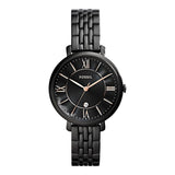 Fossil Jacqueline Black Dial Black Mesh Bracelet Watch for Women - ES3614 Authentic Buy Shop Now