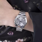 Guess Eclipse Multi Function Silver Dial Silver Steel Strap Watch for Women - GW0314L1 Authentic Buy Shop Now