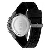 Hugo Boss Admiral Green Dial Black Silicon Rubber Strap Watch for Men - 1513967 Authentic Buy Shop Now