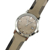 Burberry The City Beige Dial Tan Leather Strap Watch for Women - BU9021 Authentic Buy Shop Now