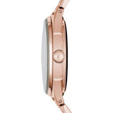 Marc Jacobs Tether Transparent Rose Gold Dial Rose Gold Steel Strap Watch for Women - MBM3417 Authentic Buy Shop Now