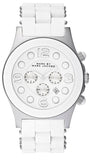 Marc Jacobs Pelly White Dial White Silicone Strap Watch for Women - MBM2565 Authentic Buy Shop Now