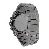 Marc Jacobs Larry Chronograph Black Dial Grey Steel Strap Watch for Men - MBM5051 Authentic Buy Shop Now