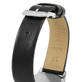 Movado Museum Classic Black Dial Black Leather Strap Watch For Women - 0606503 Authentic Buy Shop Now