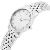 Movado Museum Classic Mother of Pearl Dial Silver Steel Strap Watch For Women - 0606612 Authentic Buy Shop Now