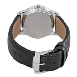 Movado Museum Classic Black Dial Black Leather Strap Watch For Women - 0607015 Authentic Buy Shop Now