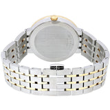 Movado Museum Esperanza Black Dial Two Tone Steel Strap Watch For Men - 0607058 Authentic Buy Shop Now