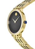 Movado Esperanza Museum 39mm Black Dial Stainless Steel Watch For Men - 0607059 Authentic Buy Shop Now